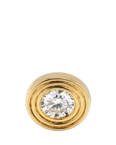 Sydney Evan 14k Fluted Diamond Stud Earring, Single | Thumbnail 1 Sydney Evan 14k Fluted Diamond Stud Earring, Single | Thumbnail 1