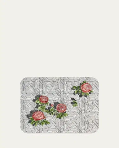 Fornasetti Musciarabia con rose Tray | Thumbnail 3