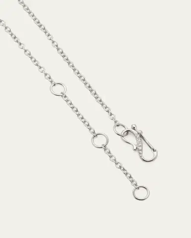 Boghossian White Gold Sphere Pendant with Diamonds | Thumbnail 2 Boghossian White Gold Sphere Pendant with Diamonds | Thumbnail 2