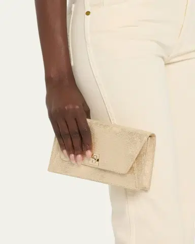 Akris Anouk Metallic Lizard-Embossed Crossbody Bag | Thumbnail 2 Akris Anouk Metallic Lizard-Embossed Crossbody Bag | Thumbnail 2