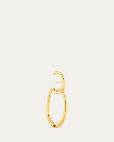 Charlotte Chesnais Delta Earring in Gold Plating, Single | Thumbnail 3
