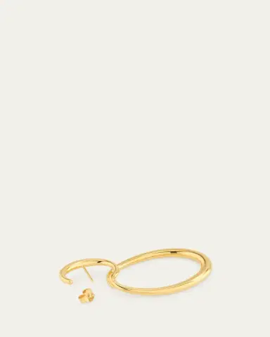 Charlotte Chesnais Delta Earring in Gold Plating, Single | Thumbnail 4