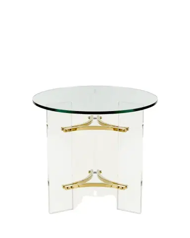 Interlude Home Tamara Acrylic Side Table | Thumbnail 1