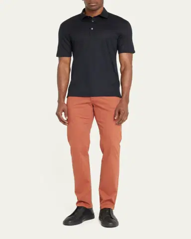 Zegna Men's Wool Polo Shirt | Thumbnail 2