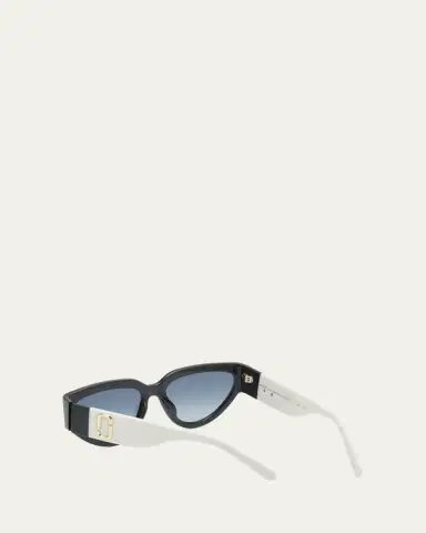 Marc Jacobs J Marc Logo Plastic Cat-Eye Sunglasses | Thumbnail 7 Marc Jacobs J Marc Logo Plastic Cat-Eye Sunglasses | Thumbnail 7