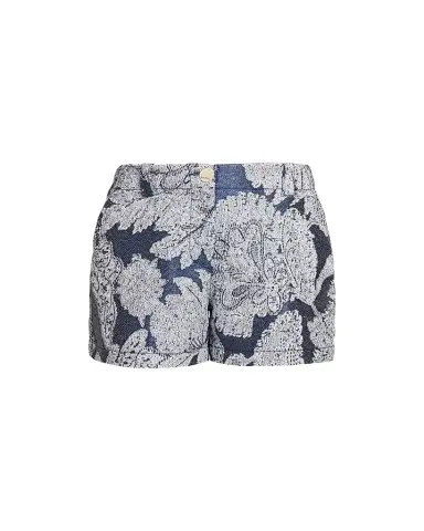 Giorgio Armani Paisley High-Rise Shorts | Thumbnail 1 Giorgio Armani Paisley High-Rise Shorts | Thumbnail 1