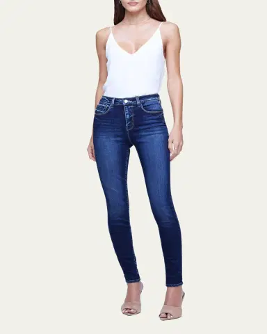 L'Agence Marguerite High-Rise Skinny Jeans | Thumbnail 2