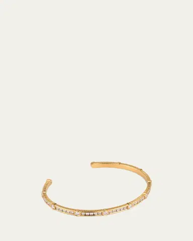Viltier 18K Rayon Diamond Bangle | Thumbnail 3 Viltier 18K Rayon Diamond Bangle | Thumbnail 3