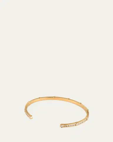 Viltier 18K Rayon Diamond Bangle | Thumbnail 4 Viltier 18K Rayon Diamond Bangle | Thumbnail 4