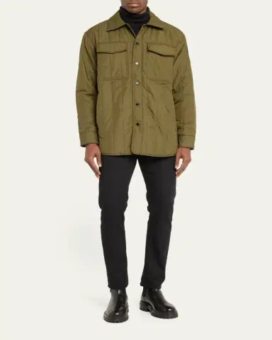 Canada Goose Men's Quilted Black Label Overshirt | Thumbnail 2 Canada Goose Men's Quilted Black Label Overshirt | Thumbnail 2