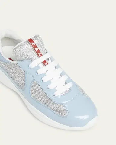 Prada America's Cup Vernice Patent Runner Sneakers | Thumbnail 9