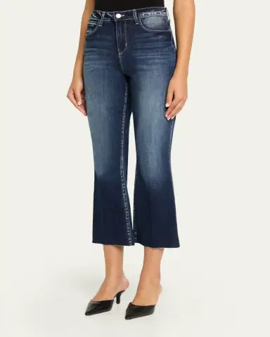 L'Agence Kendra High Rise Kick-Flare Jeans | Thumbnail 4