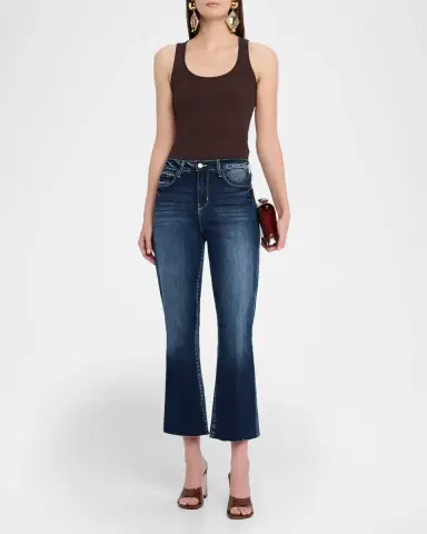 L'Agence Kendra High Rise Kick-Flare Jeans | Thumbnail 6