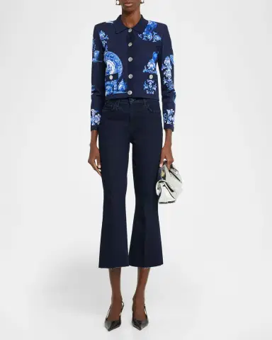 L'Agence Kendra High Rise Kick-Flare Jeans | Thumbnail 10