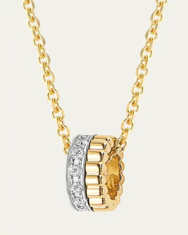 Boucheron 18k Yellow Gold Quatre Radiant Edition Diamond Pendant | Thumbnail 4 Boucheron 18k Yellow Gold Quatre Radiant Edition Diamond Pendant | Thumbnail 4