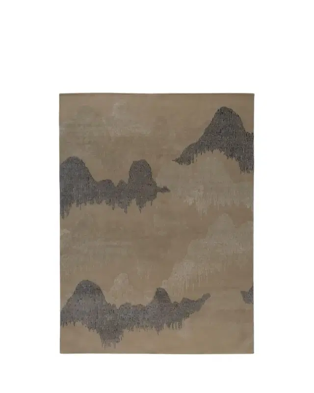 Cascadia Fawn Hand-Knotted Rug, 9' x 12'