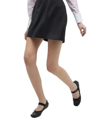 Miu Miu Leather Ballerina Flats | Thumbnail 1