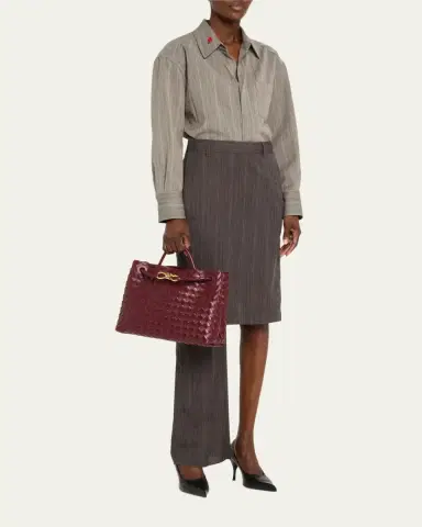 Bottega Veneta Andiamo Medium Top-Handle Bag | Thumbnail 26