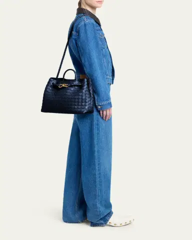 Bottega Veneta Andiamo Medium Top-Handle Bag | Thumbnail 50