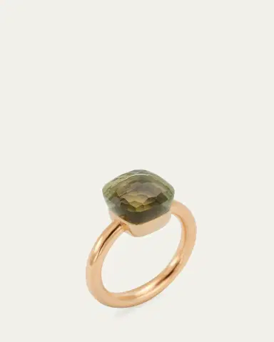 Pomellato Nudo Classic 18k Rose Gold Prasiolite Ring | Thumbnail 3