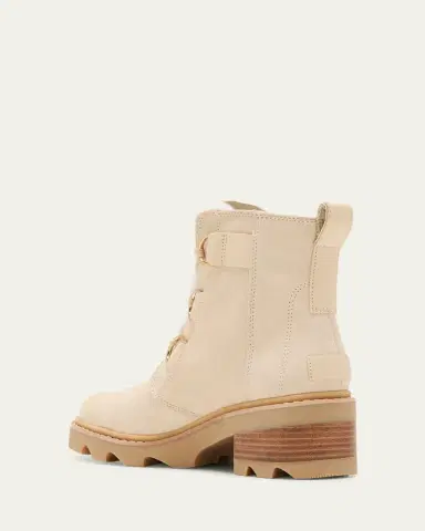 Sorel Joan Suede Faux Fur Lace-Up Boots | Thumbnail 4