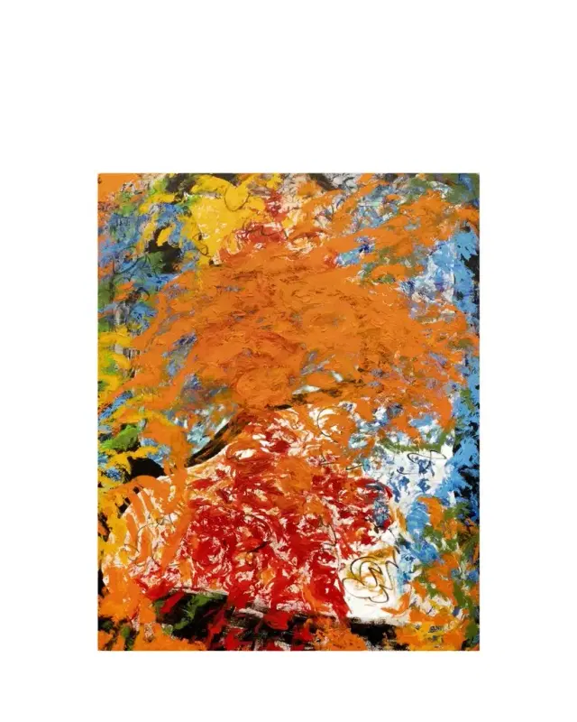 "On Fire" Original Painting by Zammy Migdal