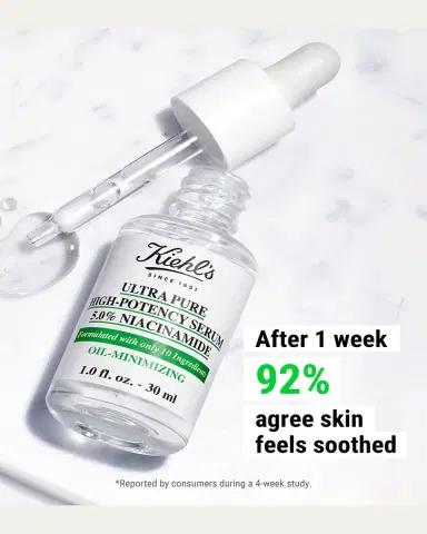 Kiehl's Since 1851 Ultra Pure High-Potency 5% Niacinamide Serum, 1 oz. | Thumbnail 3