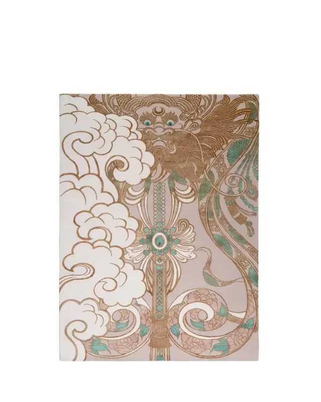 Dragon Mist Hand-Knotted Rug, 6' x 9'