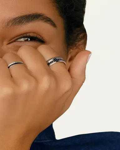 Boucheron Quatre Ring in White Gold with Black PVD | Thumbnail 2