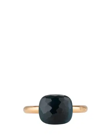 Pomellato Nudo Classic 18K Rose Gold London Blue Topaz Ring | Thumbnail 1