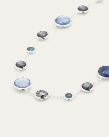 Ippolita Lollitini Long Necklace in Sterling Silver | Thumbnail 3 Ippolita Lollitini Long Necklace in Sterling Silver | Thumbnail 3