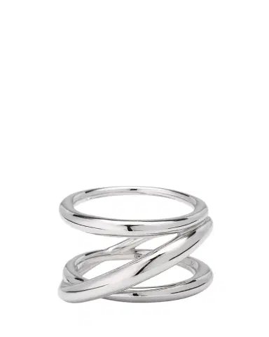 CHARLOTTE CHESNAIS Sterling Silver Bague Triplet Ring | Thumbnail 1 CHARLOTTE CHESNAIS Sterling Silver Bague Triplet Ring | Thumbnail 1