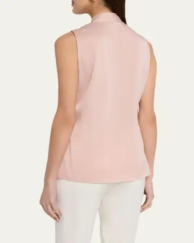Kobi Halperin Mila Silk-Stretch Sleeveless Top | Thumbnail 11