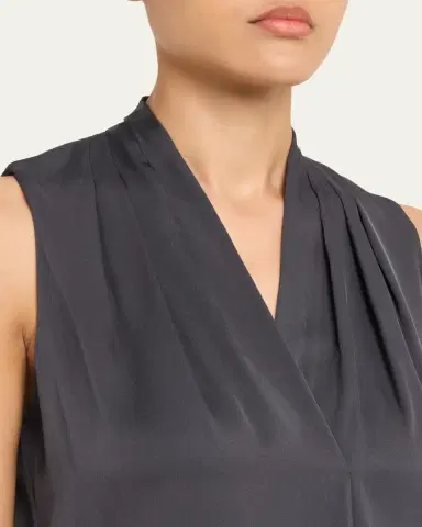 Kobi Halperin Mila Silk-Stretch Sleeveless Top | Thumbnail 5