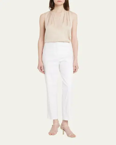 Kobi Halperin Mila Silk-Stretch Sleeveless Top | Thumbnail 6