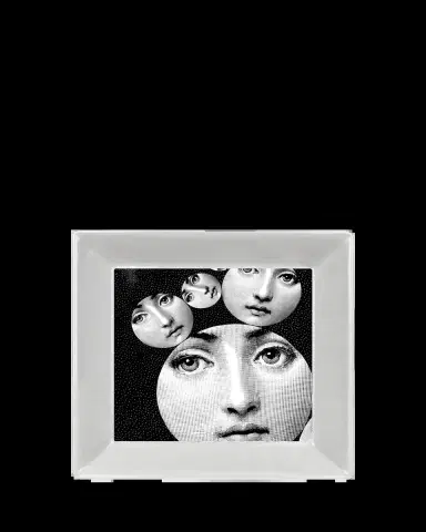 FORNASETTI Square Plate 20 x 20cm - Tema E Variazioni N.242 | Thumbnail 2