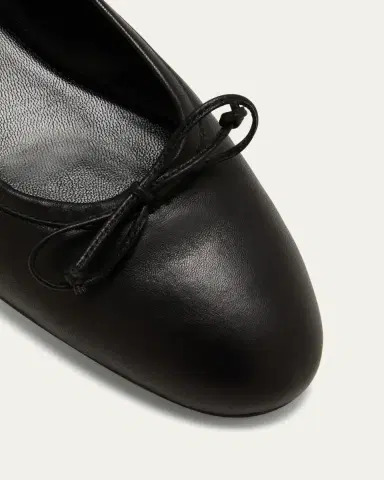 Manolo Blahnik Veralli Leather Bow Ballerina Flats | Thumbnail 6 Manolo Blahnik Veralli Leather Bow Ballerina Flats | Thumbnail 6