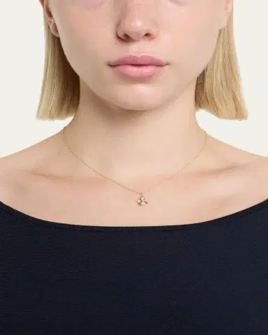 Sydney Evan Diamond Marquise Eye Cluster Charm Necklace | Thumbnail 2 Sydney Evan Diamond Marquise Eye Cluster Charm Necklace | Thumbnail 2