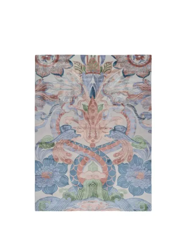 The Rug Company x Guo Pei Secret Garden Hand-Knotted Rug, 6' x 9'
