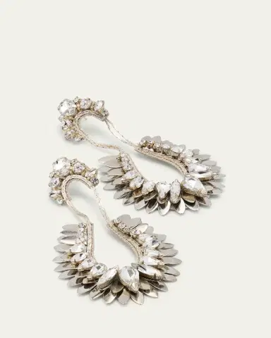 Deepa Gurnani Nior Drop Earrings | Thumbnail 3