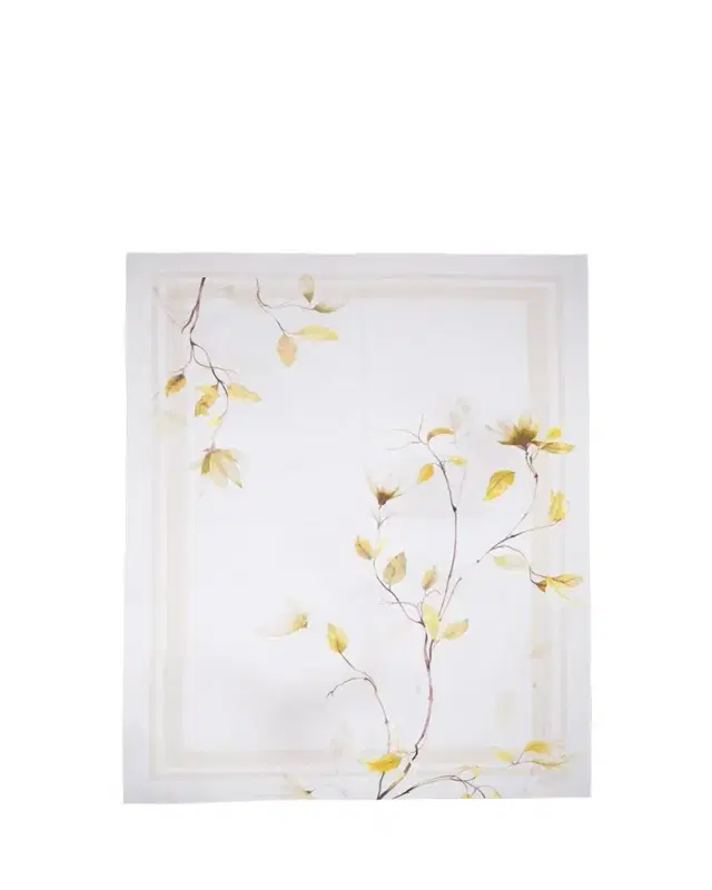 The Lino Japan Yellow Tablecloth, 71" x 144"