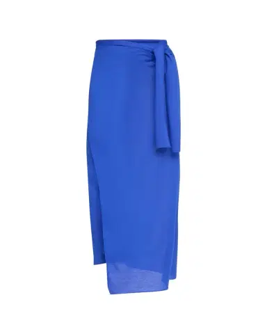 Eres Peplum Long Sarong with Belt | Thumbnail 1 Eres Peplum Long Sarong with Belt | Thumbnail 1