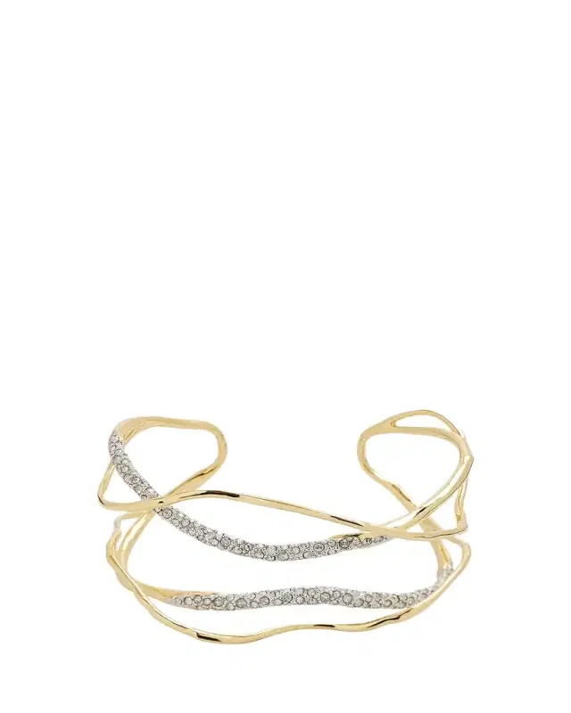 Alexis Bittar Solanales Crystal Cuff Bracelet