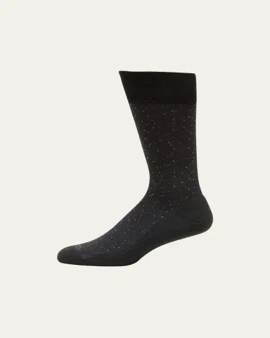 Marcoliani Men's Tweed Mid-Calf Socks | Thumbnail 2
