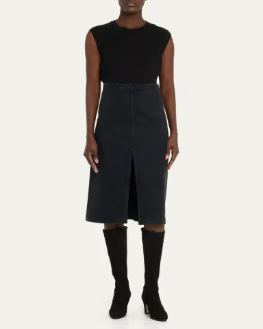 Manolo Blahnik Pitana Suede Block-Heel Knee Boots | Thumbnail 3 Manolo Blahnik Pitana Suede Block-Heel Knee Boots | Thumbnail 3