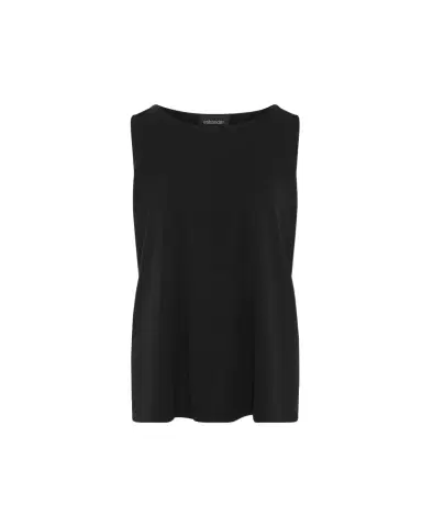 Eskandar A-Line Round-Neck Long Shell Top | Thumbnail 1