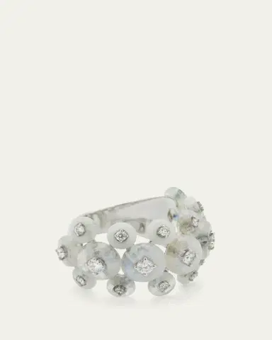 Fernando Jorge Diamond Surrounding Triple Ring in 18k | Thumbnail 4