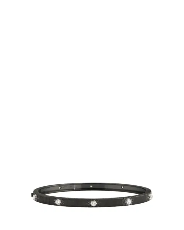 Buccellati Macri Classica Bangle, Black Gold, 5mm