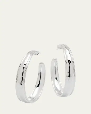 Ippolita Goddess Hoop Earrings in Sterling | Thumbnail 3