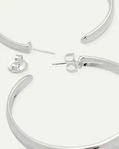Ippolita Goddess Hoop Earrings in Sterling | Thumbnail 4